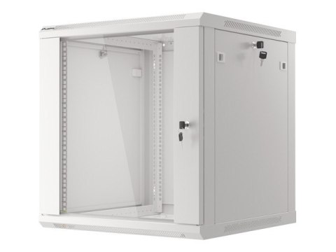 SZAFA INSTALACYJNA RACK WISZĄCA 19" 12U 600X600 SZARA LANBERG (FLAT PACK) V2 SZAFA INSTALACYJNA RACK WISZĄCA 19" 12U 600X600 SZARA LANBERG (FLAT PACK) V2
