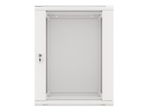 SZAFA INSTALACYJNA RACK WISZĄCA 19" 15U 600X600 SZARA LANBERG (FLAT PACK) V2