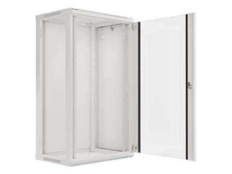 SZAFA INSTALACYJNA RACK WISZĄCA 19" 22U 600X450 SZARA LANBERG (FLAT PACK) V2
