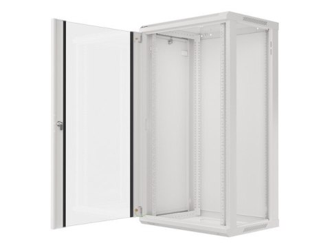 SZAFA INSTALACYJNA RACK WISZĄCA 19" 22U 600X450 SZARA LANBERG (FLAT PACK) V2