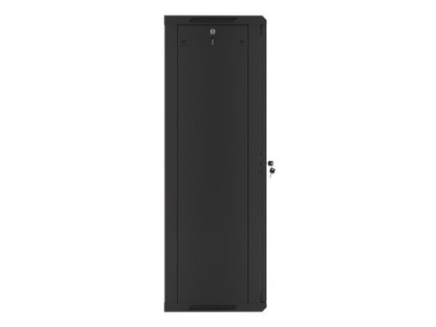 SZAFA INSTALACYJNA RACK WISZĄCA 19" 27U 600X450 CZARNA LANBERG (FLAT PACK) V2