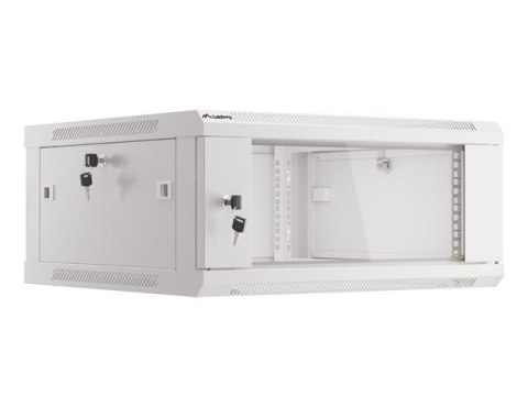 SZAFA INSTALACYJNA RACK WISZĄCA 19" 4U 600X600 SZARA LANBERG (FLAT PACK) V2 SZAFA INSTALACYJNA RACK WISZĄCA 19" 4U 600X600 SZARA LANBERG (FLAT PACK) V2