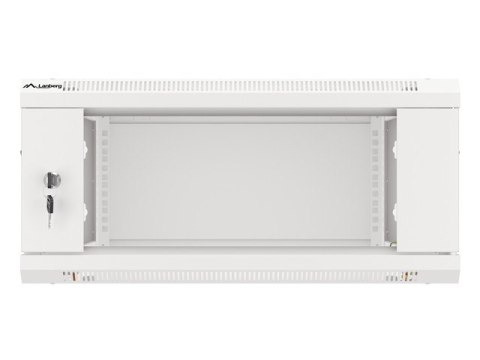 SZAFA INSTALACYJNA RACK WISZĄCA 19" 4U 600X600 SZARA LANBERG (FLAT PACK) V2 SZAFA INSTALACYJNA RACK WISZĄCA 19" 4U 600X600 SZARA LANBERG (FLAT PACK) V2