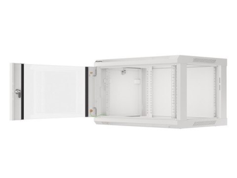 SZAFA INSTALACYJNA RACK WISZĄCA 19" 6U 600X450 SZARA LANBERG (FLAT PACK) V2