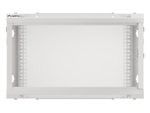 SZAFA INSTALACYJNA RACK WISZĄCA 19" 6U 600X450 SZARA LANBERG (FLAT PACK) V2