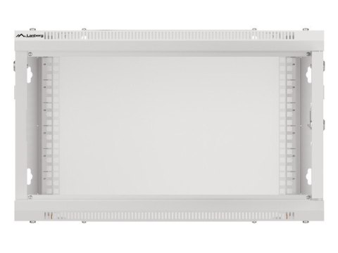 SZAFA INSTALACYJNA RACK WISZĄCA 19" 6U 600X600 SZARA LANBERG (FLAT PACK) V2