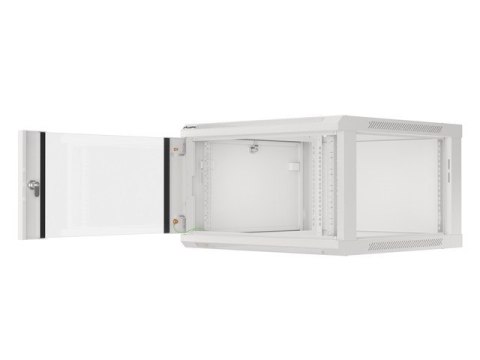 SZAFA INSTALACYJNA RACK WISZĄCA 19" 6U 600X600 SZARA LANBERG (FLAT PACK) V2