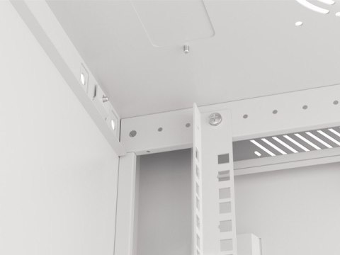 SZAFA INSTALACYJNA RACK WISZĄCA 19" 9U 600X450 SZARA LANBERG (FLAT PACK) V2
