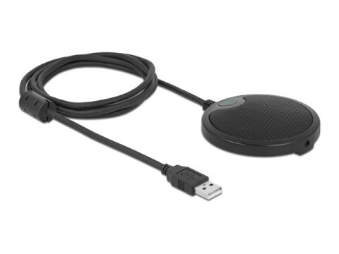 WIELOKIERUNKOWY STOŁOWY MIKROFON DELOCK KONDENSATOROWY USB 2.0 WIELOKIERUNKOWY STOŁOWY MIKROFON DELOCK KONDENSATOROWY USB 2.0
