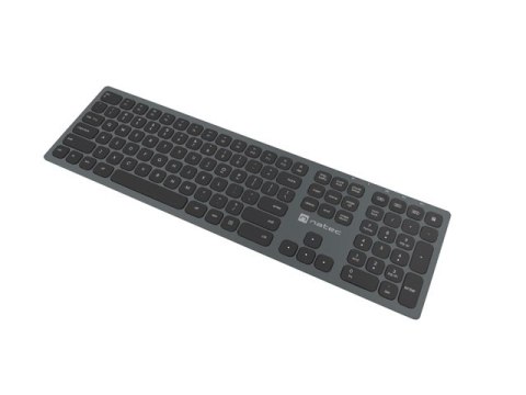 ZESTAW BEZPRZEWODOWY NATEC OCTOPUS US KLAWIATURA+MYSZ BLUETOOTH + USB ALUMINIUM