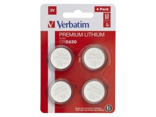 BATERIA VERBATIM LITOWA CR2430 (4 SZT BLISTER)