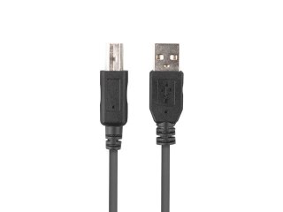 KABEL USB-A(M)->USB-B(M) 2.0 1.0M CZARNY FERRYT BOX LANBERG