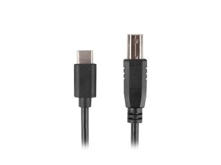 KABEL USB-C(M)->USB-B(M) 2.0 1.8M CZARNY LANBERG