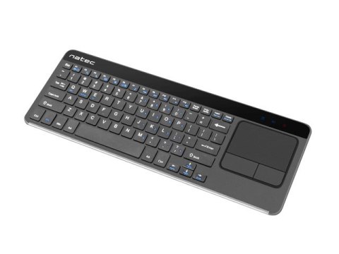 KLAWIATURA DO SMART TV NATEC TURBOT BEZPRZEWODOWA 2.4GHZ X-SCISSORS Z TOUCHPADEM SLIM