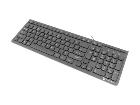 KLAWIATURA NATEC DISCUS 2 US MULTIMEDIALNA SLIM CZARNA KLAWIATURA NATEC DISCUS 2 US MULTIMEDIALNA SLIM CZARNA