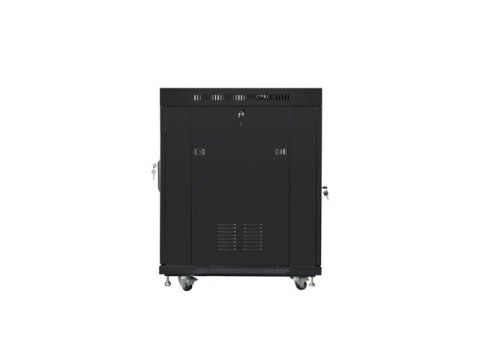 SZAFA INSTALACYJNA RACK STOJĄCA 19" 15U 600X800 CZARNA DRZWI SZKLANE LCD LANBERG (FLAT PACK) SZAFA INSTALACYJNA RACK STOJĄCA 19" 15U 600X800 CZARNA DRZWI SZKLANE LCD LANBERG (FLAT PACK)