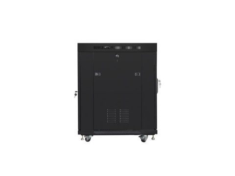 SZAFA INSTALACYJNA RACK STOJĄCA 19" 15U 600X800 CZARNA DRZWI SZKLANE LCD LANBERG (FLAT PACK) SZAFA INSTALACYJNA RACK STOJĄCA 19" 15U 600X800 CZARNA DRZWI SZKLANE LCD LANBERG (FLAT PACK)