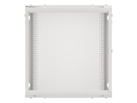SZAFA INSTALACYJNA RACK WISZĄCA 19" 12U 600X450 SZARA DRZWI METALOWE LANBERG (FLAT PACK)