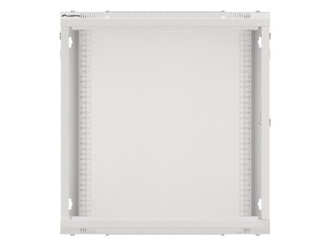SZAFA INSTALACYJNA RACK WISZĄCA 19" 12U 600X600 SZARA DRZWI METALOWE LANBERG (FLAT PACK)