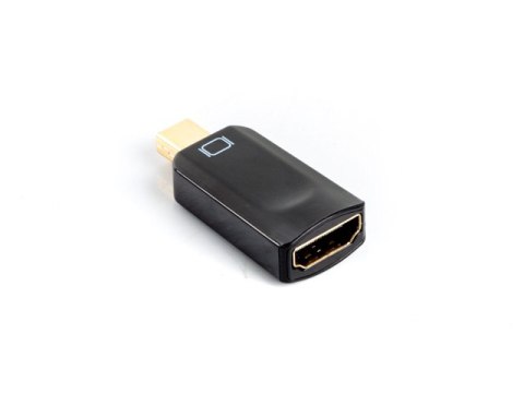 ADAPTER DISPLAYPORT MINI(M) 1.1->HDMI(F) CZARNY LANBERG ADAPTER DISPLAYPORT MINI(M) 1.1->HDMI(F) CZARNY LANBERG