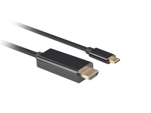 KABEL USB-C(M)->HDMI(M) 3M 4K 60HZ CZARNY LANBERG KABEL USB-C(M)->HDMI(M) 3M 4K 60HZ CZARNY LANBERG