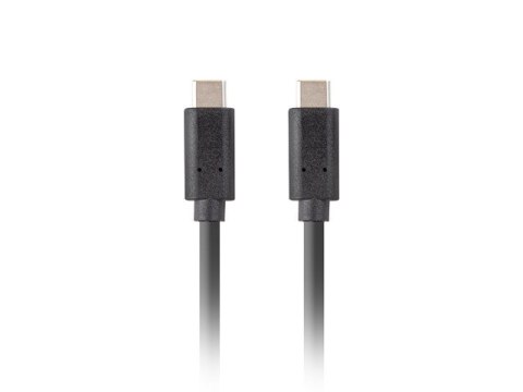 KABEL USB-C M/M 3.1 GEN 2 0.5M 10GB/S PD100W CZARNY LANBERG KABEL USB-C M/M 3.1 GEN 2 0.5M 10GB/S PD100W CZARNY LANBERG