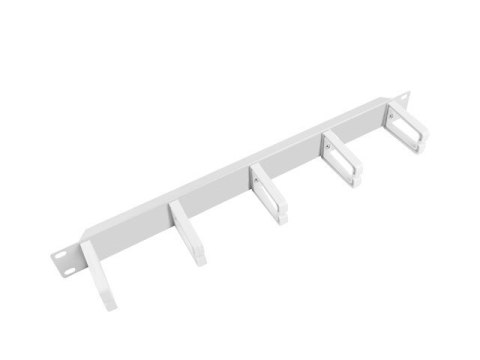 ORGANIZER KABLI 19" 1U Z 5 PLASTIKOWYMI UCHWYTAMI - TYP B SZARY LANBERG ORGANIZER KABLI 19" 1U Z 5 PLASTIKOWYMI UCHWYTAMI - TYP B SZARY LANBERG