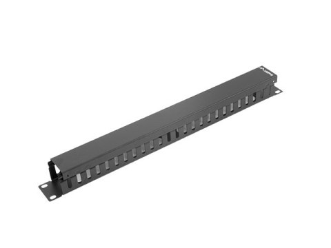 ORGANIZER KABLI 19" 1U Z ZAŚLEPKĄ - TYP A CZARNY LANBERG ORGANIZER KABLI 19" 1U Z ZAŚLEPKĄ - TYP A CZARNY LANBERG