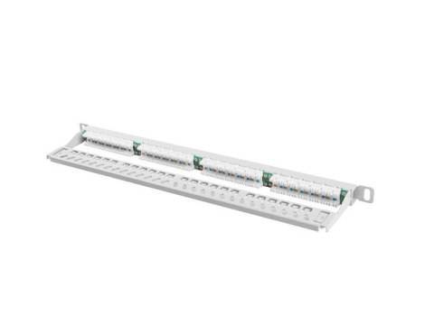 PATCH PANEL 24 PORT 0.5U 19" KAT.5E SZARY LANBERG PATCH PANEL 24 PORT 0.5U 19" KAT.5E SZARY LANBERG