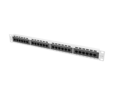 PATCH PANEL 24 PORT 1U 19" KAT.5E SZARY LANBERG PATCH PANEL 24 PORT 1U 19" KAT.5E SZARY LANBERG