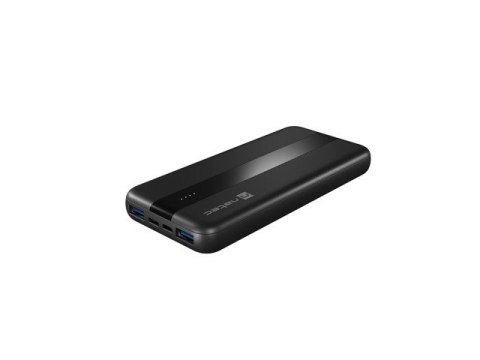POWERBANK NATEC TREVI SLIM Q 10000MAH 2X USB QC3.0 + 1X PD CZARNY POWERBANK NATEC TREVI SLIM Q 10000MAH 2X USB QC3.0 + 1X PD CZARNY