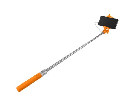 SELFIE STICK/MONOPOD PRZEWODOWY NATEC EXTREME MEDIA SF-20W POMARAŃCZOWY SELFIE STICK/MONOPOD PRZEWODOWY NATEC EXTREME MEDIA SF-20W POMARAŃCZOWY