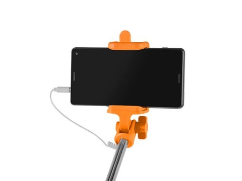 SELFIE STICK/MONOPOD PRZEWODOWY NATEC EXTREME MEDIA SF-20W POMARAŃCZOWY SELFIE STICK/MONOPOD PRZEWODOWY NATEC EXTREME MEDIA SF-20W POMARAŃCZOWY
