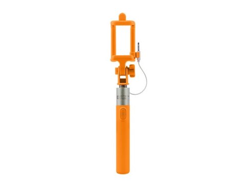 SELFIE STICK/MONOPOD PRZEWODOWY NATEC EXTREME MEDIA SF-20W POMARAŃCZOWY SELFIE STICK/MONOPOD PRZEWODOWY NATEC EXTREME MEDIA SF-20W POMARAŃCZOWY