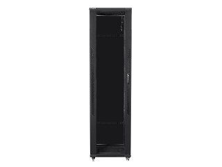 SZAFA INSTALACYJNA RACK STOJĄCA 19" 47U 800X1000 CZARNA LANBERG (FLAT PACK)
