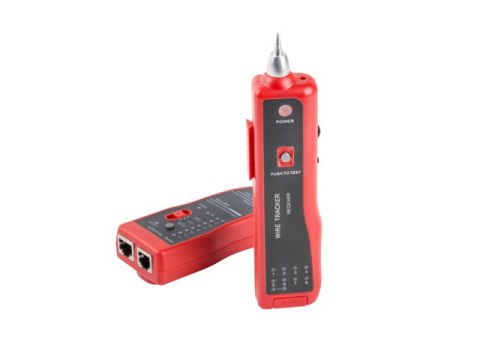 TESTER PRZEWODÓW LAN RJ45, RJ12, RJ11, COAXIAL Z FUNKCJĄ LOKALIZATORA IDENTYFIKATORA LANBERG NT-0501 TESTER PRZEWODÓW LAN RJ45, RJ12, RJ11, COAXIAL Z FUNKCJĄ LOKALIZATORA IDENTYFIKATORA LANBERG NT-0501