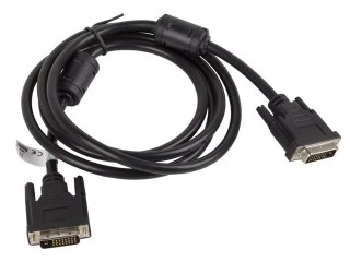 KABEL DVI-D(M)(24+1)->DVI-D(M)(24+1) 1.8M CZARNY DUAL LINK LANBERG