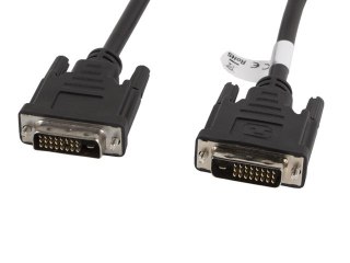 KABEL DVI-D(M)(24+1)->DVI-D(M)(24+1) 1.8M CZARNY DUAL LINK LANBERG