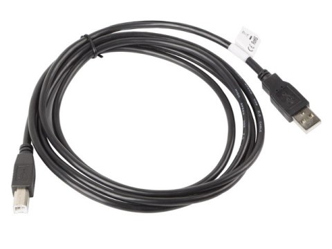 KABEL USB-A(M)->USB-B(M) 2.0 1.8M CZARNY LANBERG