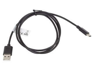 KABEL USB-C(M)->USB-A(M) 2.0 1M CZARNY LANBERG