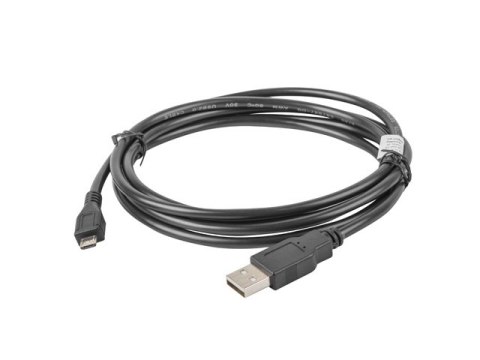 KABEL USB MICRO(M)->USB-A(M) 2.0 1.8M CZARNY LANBERG KABEL USB MICRO(M)->USB-A(M) 2.0 1.8M CZARNY LANBERG