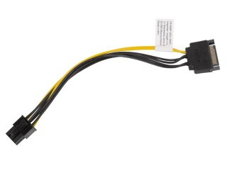 KABEL ZASILAJĄCY WEWNĘTRZNY SATA(M)->PCI EXPRESS(M) 6 PIN 20CM LANBERG