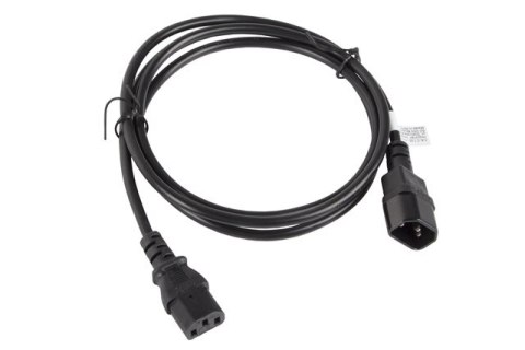 PRZEDŁUŻACZ KABLA ZASILAJĄCEGO IEC 320 C13->C14 1.8M VDE CZARNY LANBERG PRZEDŁUŻACZ KABLA ZASILAJĄCEGO IEC 320 C13->C14 1.8M VDE CZARNY LANBERG