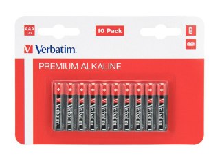 BATERIA VERBATIM ALKALICZNA LR3 AAA (10 SZT BLISTER)