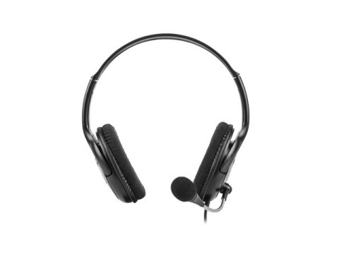 SŁUCHAWKI NAUSZNE STEREO NATEC BEAR 2 Z MIKROFONEM I REGULACJĄ GŁOŚNOŚCI CZARNE SŁUCHAWKI NAUSZNE STEREO NATEC BEAR 2 Z MIKROFONEM I REGULACJĄ GŁOŚNOŚCI CZARNE