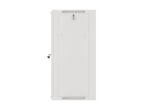 SZAFA INSTALACYJNA RACK WISZĄCA 19" 18U 570X450 SZYBKI MONTAŻ SZARA LANBERG (FLAT PACK)