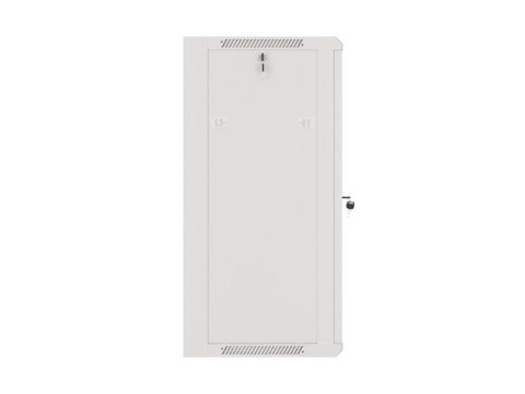 SZAFA INSTALACYJNA RACK WISZĄCA 19" 18U 570X450 SZYBKI MONTAŻ SZARA LANBERG (FLAT PACK)