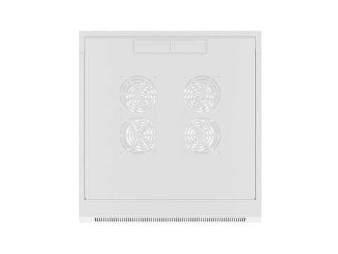 SZAFA INSTALACYJNA RACK WISZĄCA 19" 6U 570X600 SZYBKI MONTAŻ SZARA LANBERG (FLAT PACK)