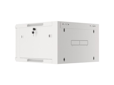 SZAFA INSTALACYJNA RACK WISZĄCA 19" 6U 570X600 SZYBKI MONTAŻ SZARA LANBERG (FLAT PACK)