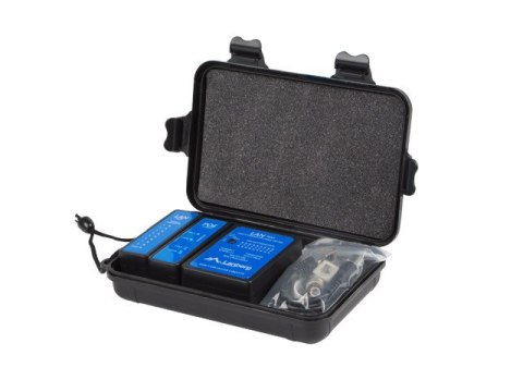 TESTER PRZEWODÓW LAN, POE RJ45, RJ11, COAXIAL LANBERG NT-0404